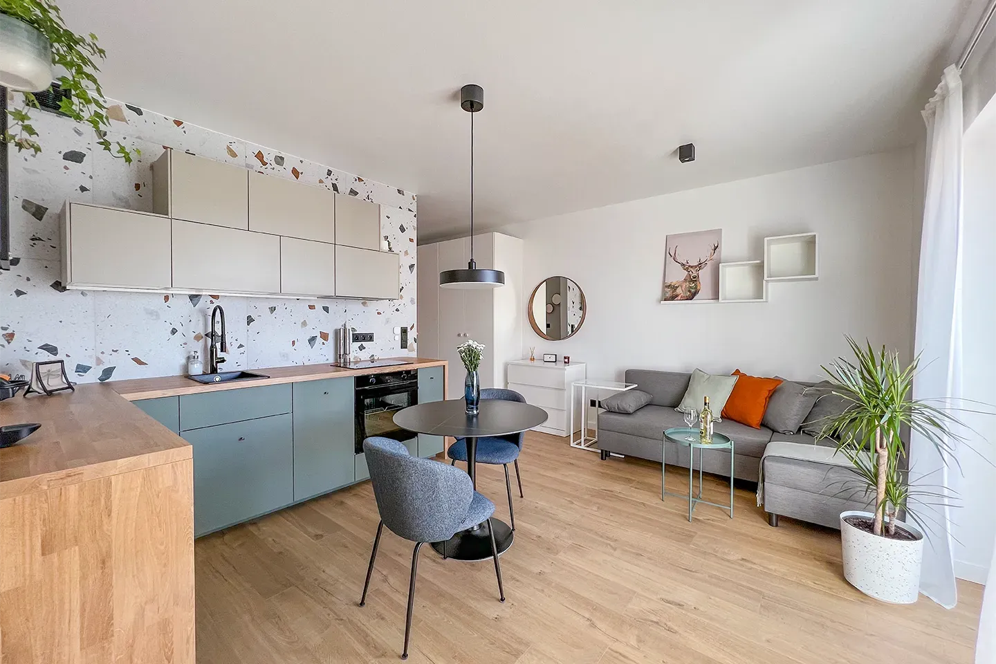 Nowoczesne mieszkanie wykonczone pod klucz