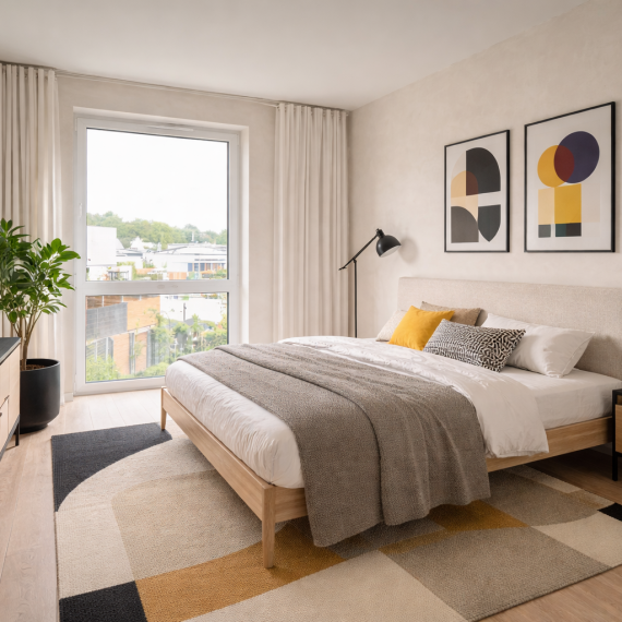 Odwiedzić w&nbsp;pełni urządzone mieszkanie pokazowe Opti